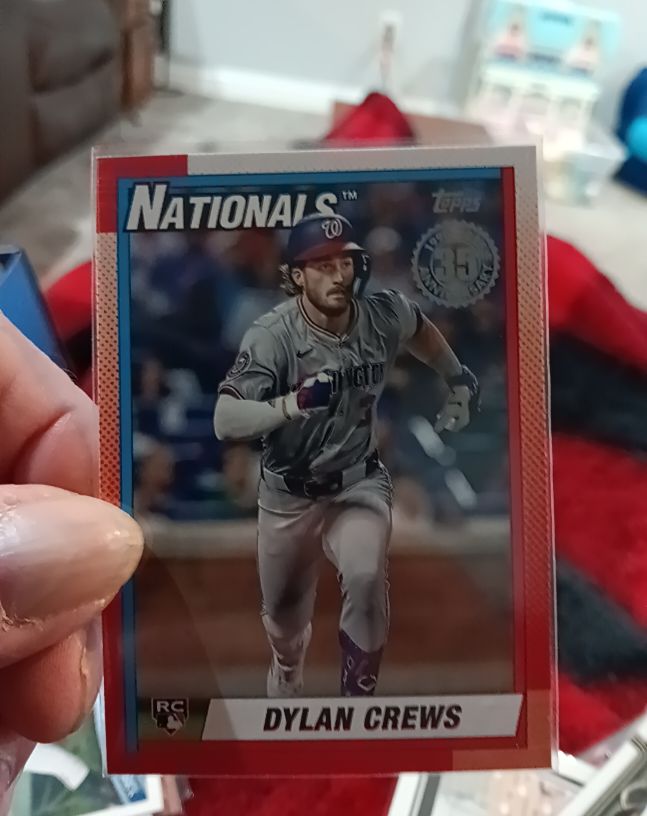 2025 Topps Series 1 #T90-89 Dylan Crews — front