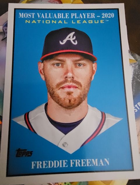 2025 Topps Update Series #MV-7 Freddie Freeman — front