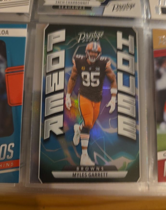2024 Panini Prestige #PH-MGT Myles Garrett Power House — front