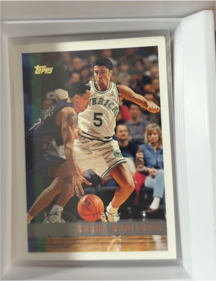 1997 Topps #73 Sasha Danilovic — front