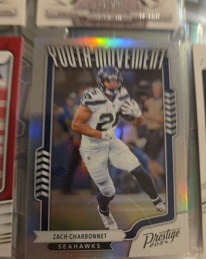 2024 Panini Prestige #YM-ZCT Zach Charbonnet Youth Movement — front
