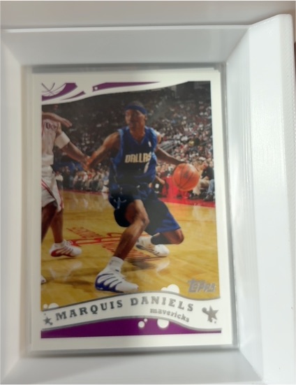 2005-06 Topps #135 Marquis Daniels Dallas Mavericks — front