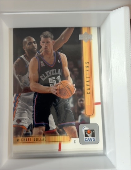 2001-02 Upper Deck #255 Michael Doleac — front