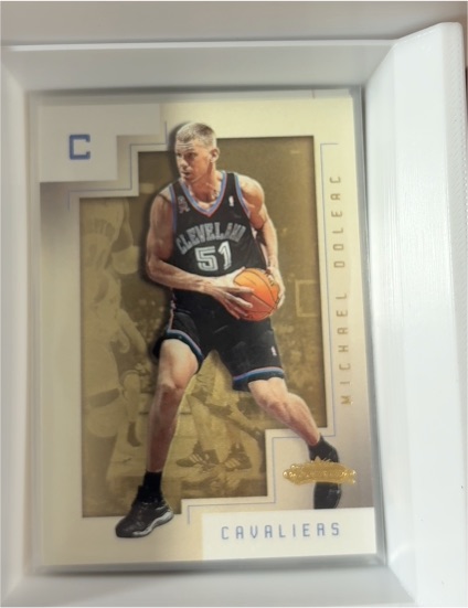 2001-02 Fleer Showcase #19 Michael Doleac Cleveland Cavaliers — front