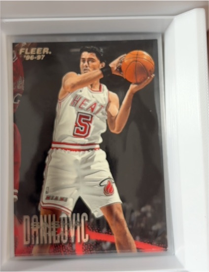 1996-97 Fleer #239 Sasha Danilovic — front