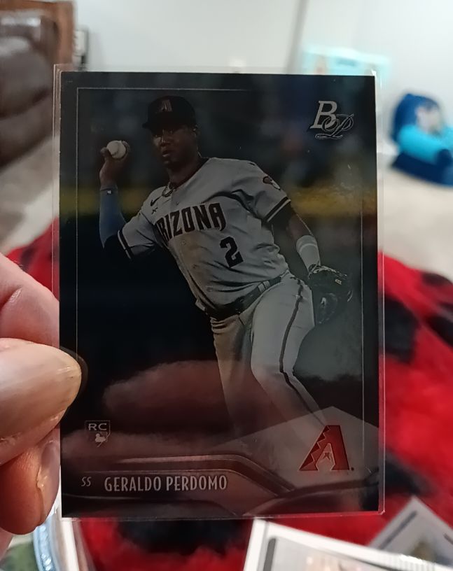 2021 Bowman Platinum #2 Geraldo Perdomo — front