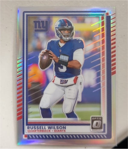 2025 Panini Donruss Optic #50 Russell Wilson — front