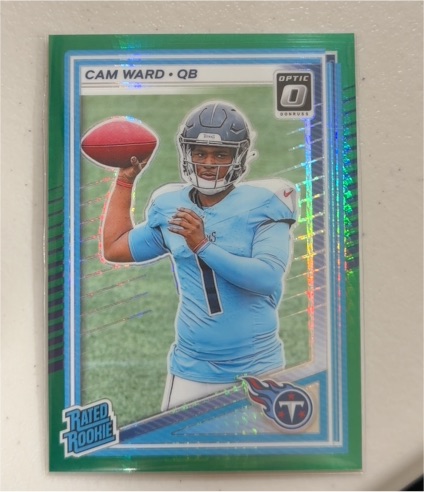 2025 Donruss Optic #293 Cam Ward — front