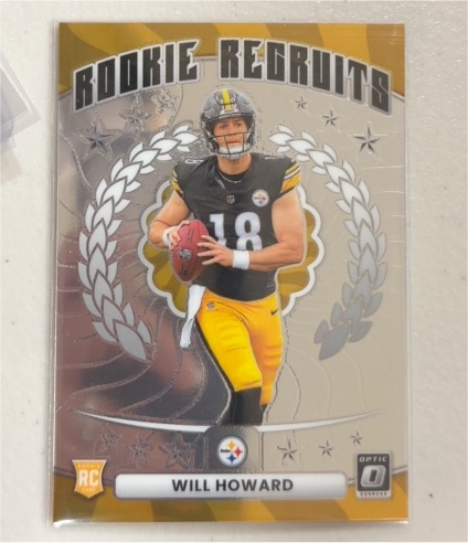 2025 Panini Donruss Optic #11 Will Howard Rookie Recruits — front