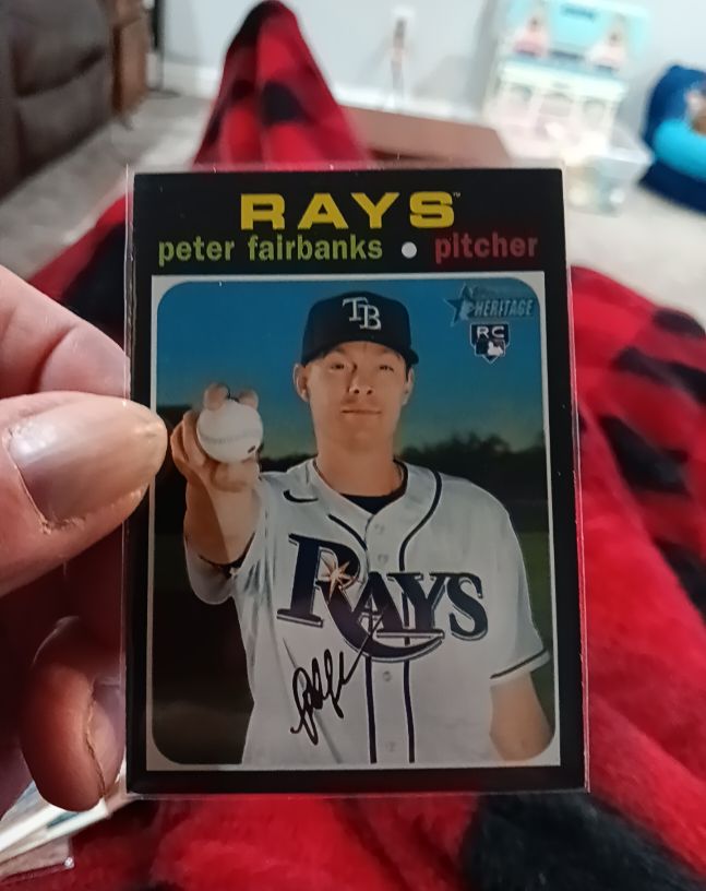 2020 Topps Heritage #640 Peter Fairbanks — front