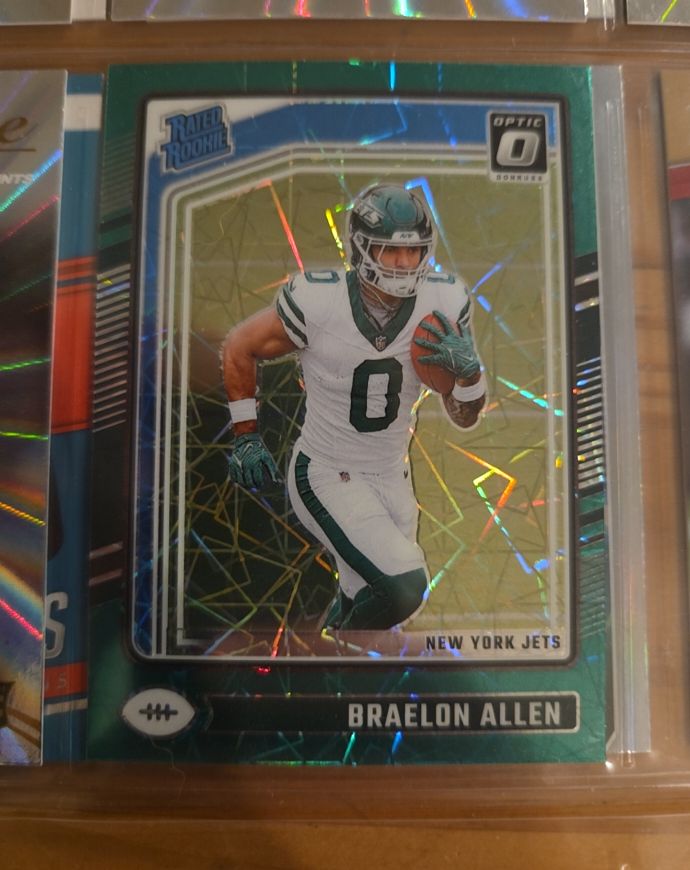 2024 Donruss Optic #211 Braelon Allen — front