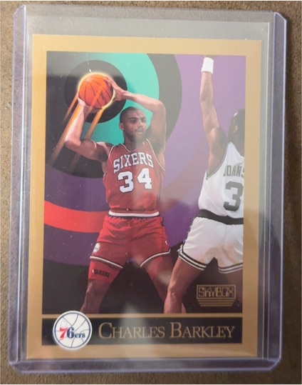 1990-91 SkyBox #211 Charles Barkley — front