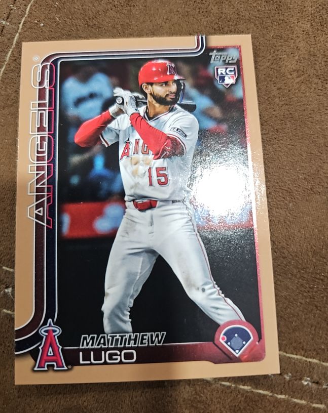 2025 Topps Update #US314 Matthew Lugo — front