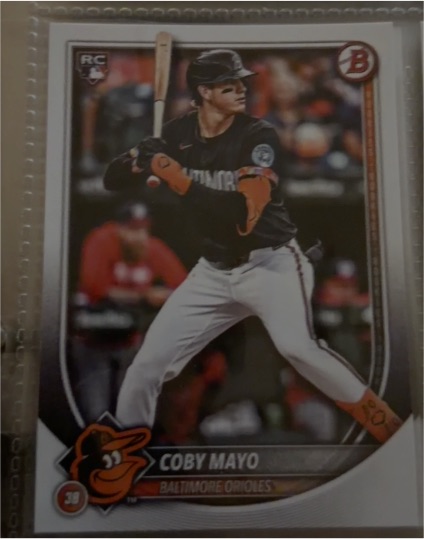 2024 Bowman #30 Coby Mayo — front