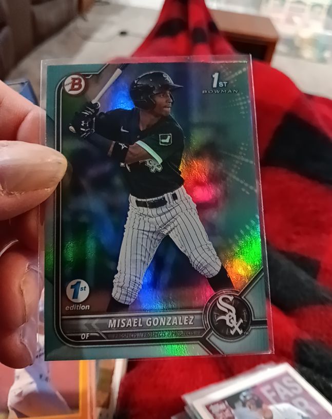 2022 Bowman 1st Edition #BPPF-4 Misael Gonzalez — front