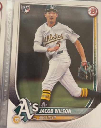 2025 Topps Bowman #9 Jacob Wilson — front