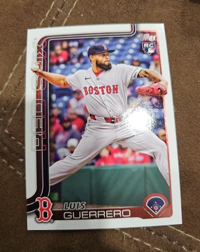 2025 Topps Update #US36 Luis Guerrero — front
