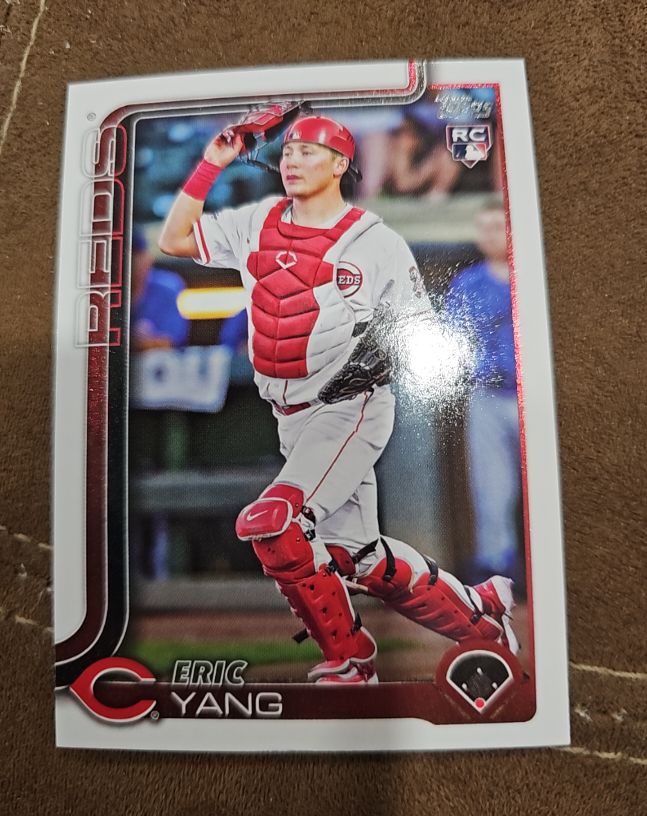 2025 Topps Update #US168 Eric Yang — front