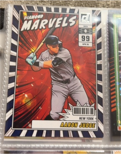 2025 Panini Donruss Diamond Marvels #16 Aaron Judge — front