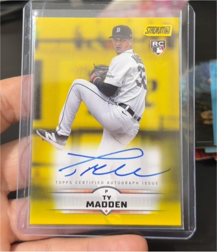 2025 Topps Stadium Club #SCBA-TM Ty Madden — front