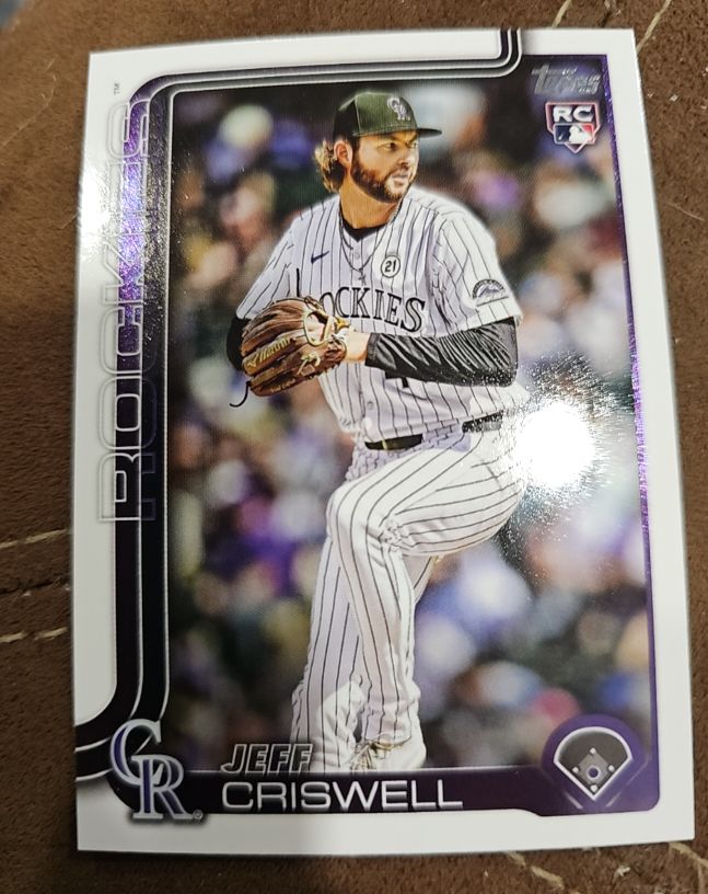 2025 Topps Update #US5 Jeff Criswell — front