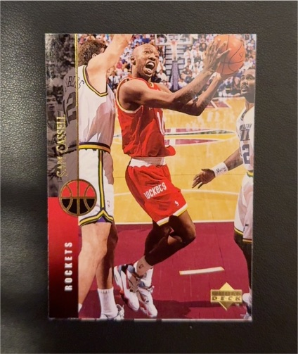 1994-95 Upper Deck #277 Sam Cassell Houston Rockets — front