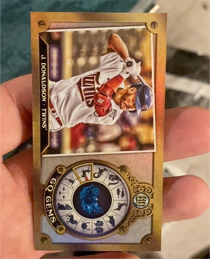 2022 Topps Gypsy Queen #GGM-6 Josh Donaldson GQ Gems Mini — front
