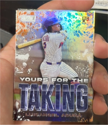 2025 Topps Stadium Club #YK-8 Luisangel Acuna — front