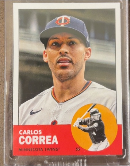2022 Topps Archives #55 Carlos Correa — front