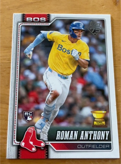 2026 Topps Series 1 #189 Roman Anthony — front