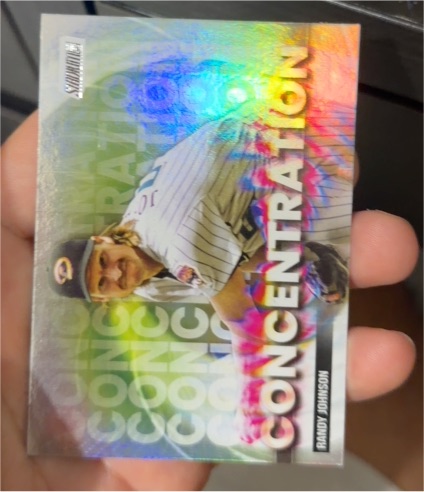 2025 Topps Stadium Club #C-2 Randy Johnson Concentration — front