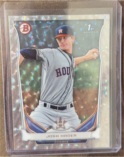 2014 Bowman #BP69 Josh Hader — front