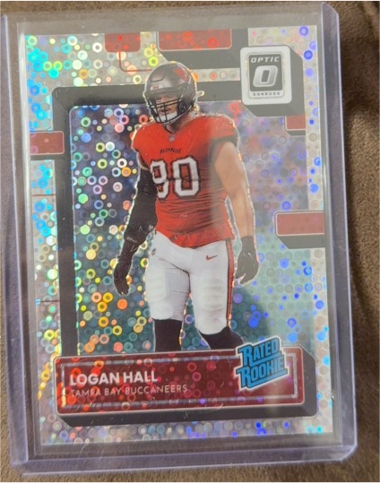 2022 Panini Donruss Optic #299 Logan Hall — front
