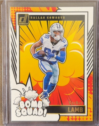 2024 Panini Donruss #18 CeeDee Lamb Bomb Squad — front