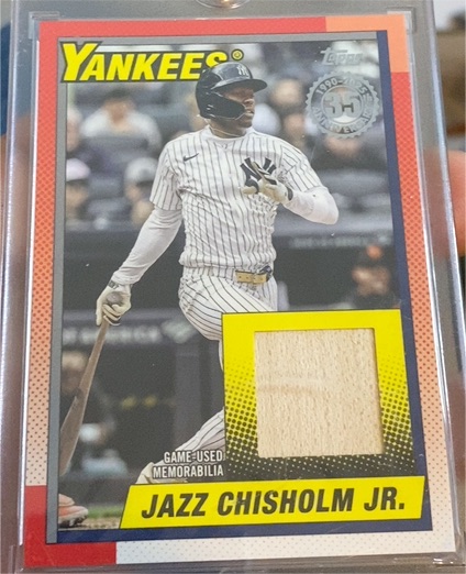 2025 Topps Update #90RU-JC Jazz Chisholm Jr. — front