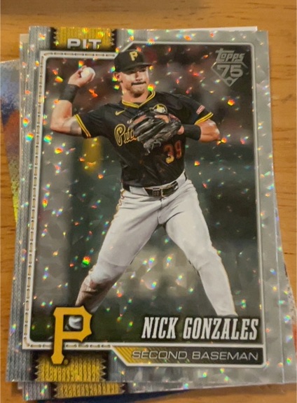 2026 Topps Series 1 #119 Nick Gonzales — front