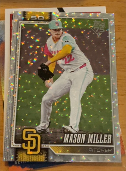 2026 Topps Series 1 #179 Mason Miller — front