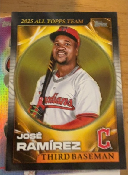 2026 Topps Series 1 #ATT-4 José Ramírez — front