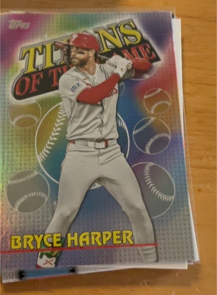 2026 Topps Series 1 Titans of the MLB #2265 Bryce Harper — front