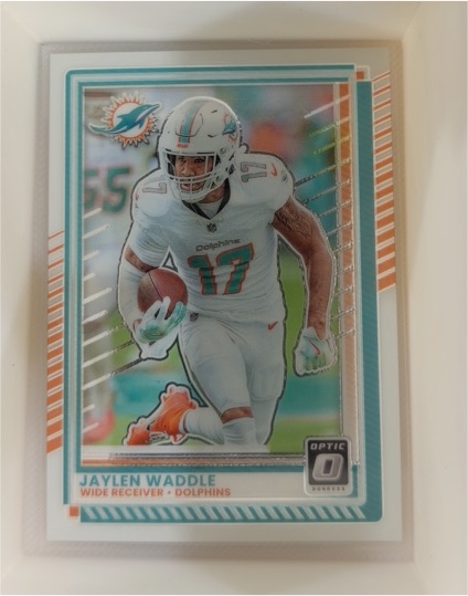 2025 Panini Donruss Optic #160 Jaylen Waddle — front