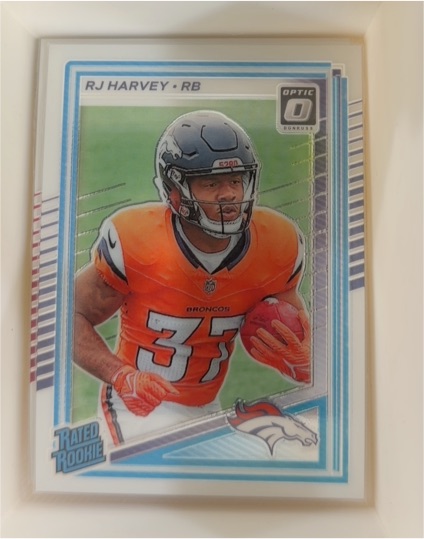 2025 Panini Donruss Optic #208 RJ Harvey — front