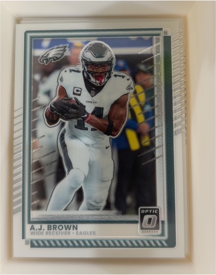 2025 Panini Donruss Optic #17 A.J. Brown — front