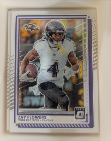 2025 Panini Donruss Optic #120 Zay Flowers — front
