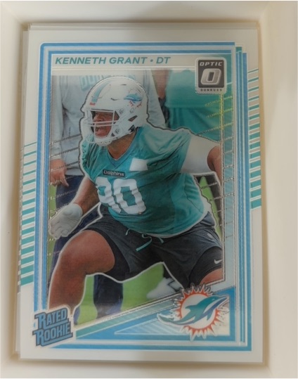 2025 Donruss Optic #216 Kenneth Grant — front