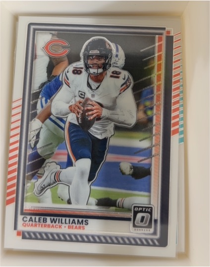 2025 Panini Donruss Optic #8 Caleb Williams — front