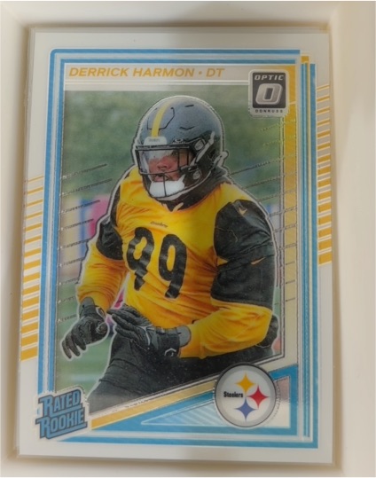 2025 Donruss Optic #257 Derrick Harmon — front