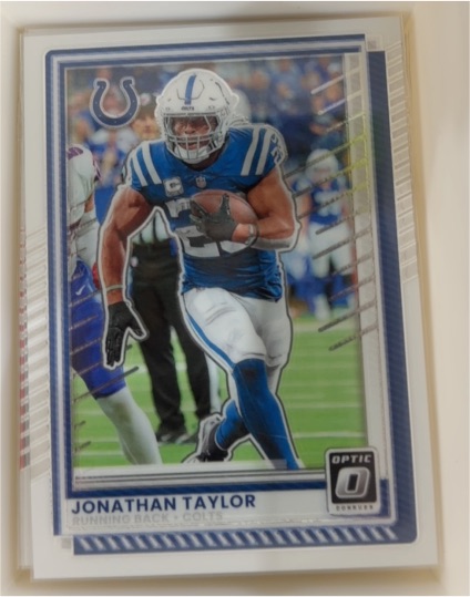 2025 Panini Donruss Optic #49 Jonathan Taylor — front