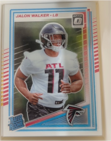 2025 Donruss Optic #290 Jalon Walker — front