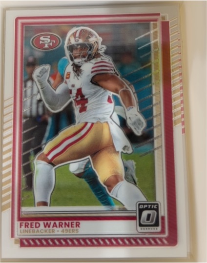 2025 Panini Donruss Optic #99 Fred Warner — front