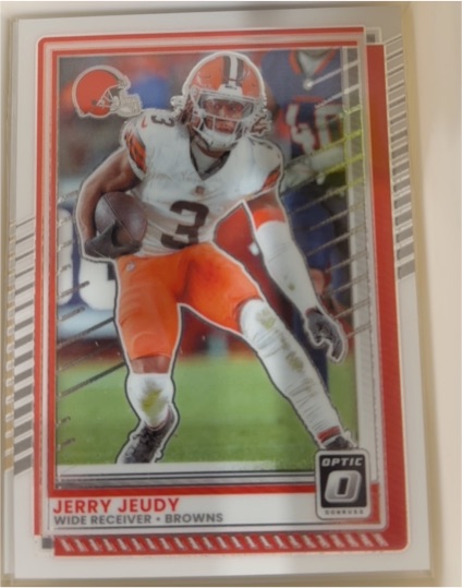 2025 Donruss Optic #127 Jerry Jeudy — front